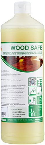 Arcora 01204 Wood Safe Wischpflegemittel zur Unterhaltsreinigung, 1 L