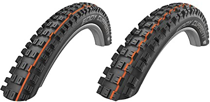 Schwalbe Unisex's Eddy Current Front Evo, Super Gravity, TLE Tyres, Black, 65-584, 1402789611