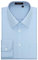 Hisdern Men s Formal Dress Shirt Long Sleeve Cotton Button Down Regular Fit Shirts for Men, L(Chest 47.3 ), Light Blue