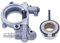 Pompa Olio per STIHL 024 AV MS260 MS240 Serie Motosega, AUMEL Pompa Olio con Ingranaggio a Vite Kit Ricambi di Alta Qualità, Sostituisce 1121 007 1043