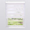 Doppelrollo Duo Rollo mit Alu Blende Fenster Kettenzugrollo Seitenzugrollo Kassettenrollo | 40 - 220 cm breit | 130, 175 und 240 cm hoch | Streifen blickdicht und transparent | 170 x 240 cm, Weiß