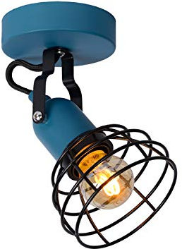 LUCIDE POLA - Deckenstrahler Kinderzimmer - 1xE27 - Blau