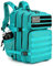 Lovelinks21 Taktischer Assault-Rucksack, 45 l, 3 Tage Assault Pack Mit Molle Wasserdichter Rucksack für Taktische Einsätze, Seeblau, Standard