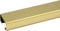 BYZOM Kabelabdeckung aus Metall for an der Wand montierte Lampen, TV, dekorative Kabelabdeckung aus Edelstahl, kleine/große Selbstklebende Antik-Drahtabdeckung(Gold,0.6X0.4 in/15X10mm)