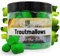 Zite Fishing Troutmallows - Hochfängige Marshmallow Forellen-Köder auftreibend - Intensive Aromen & Leuchtende Farben - 40g Dose - Perfekt für Grundmontage & Kombination mit Naturködern (Apfel grün)