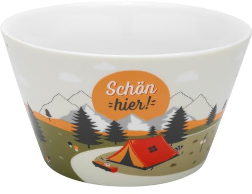 Schale Motiv Fernweh Berge