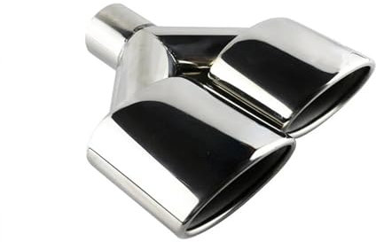 Auto Auspuffrohr Für W204 C63 1 Stück Auto Schalldämpfer Auspuffblenden Y Typ Oval Dual Auspuffblende Abgasrohrleitungen