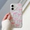 UEEBAI Magnetic for iPhone 16 Case, Bow Case Compatible with MagSafe, Wireless Slim Clear Ribbon Aesthetic Phone Case Anti-Yellowing Shockproof Protective Cover for Women Girl - Pink