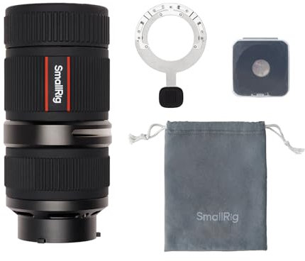 SMALLRIG SP-Mini Spotlight 4939 Accessoire d'éclairage vidéo avec monture RCmini, angle de faisceau 20°, lentille revêtue à 6 couches 4939