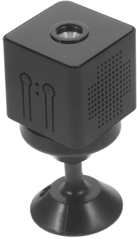 1080p Kleiner Ip Kamera aus Abs in Schwarz für Heimüberwachung | Tragbares Design, Einfache Installation, Hochauflösende Videoaufnahmen