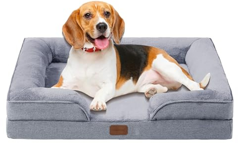 OUPEIWAWA Orthopädisches Hundebett für kleine Hund 75x60x19,8cm