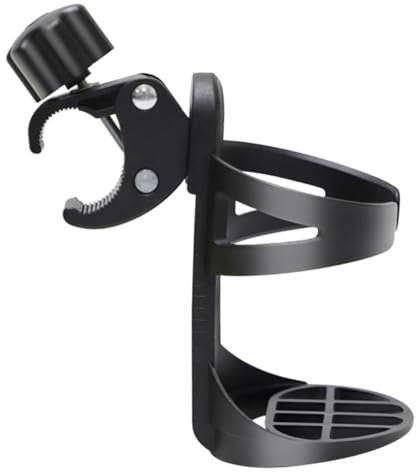ZUNOXAZ Portavasos para Cochecito y Bicicleta Soporte Compacto para Tazas Instalación Sin Herramientas para Sillas Andadores