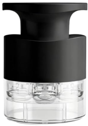 PETSOLA Denocciolatore per Ciliegie a 7 Fori Snocciolamento Efficiente Snocciolatore per Ciliegie a 7 Fori Rilascio Facile Utensile da Cucina Pasticceria, Nero