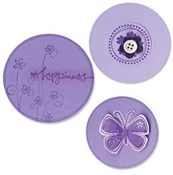 Sizzix Bigz Stanze Kreise, Mehrfarbig