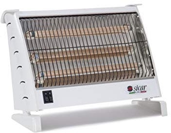 Stufa elettrica 3 candele steatite Sicar mod. S/63 colore bianco