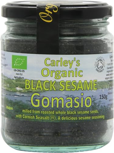 Carley'S Organic Black Sesame Gomasio, 450gm (3 X 150G)
