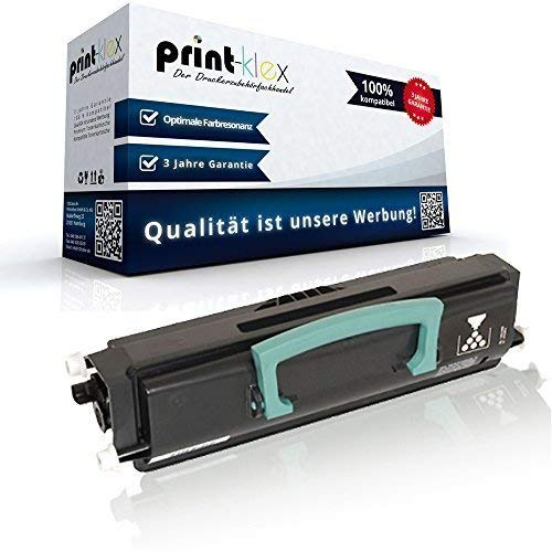 Print-Klex XXL Toner kompatibel für Lexmark Optra E 250 E 250D E 250DN E 250N E 350 E 350N E 350DN E 352 E 352N - 0E250 A11E E352 H11E 3.500 Seiten Black