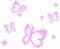 Blumenauto Mixed Set 4 Flieder, lila Schmetterlinge und 4 Sterne Selbstklebende Autoaufkleber Butterfly Sticker Outdoor, Wandtattoo, Wandbild & Fensterbild, Türaufkleber Kinderzimmer