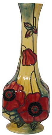 Gelb Poppy 17,8 cm Old Tupton Ware Vase 1691