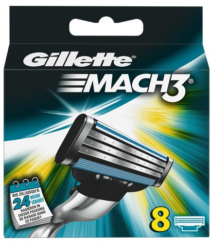 Gillette Mach3 8er Ersatzklingen