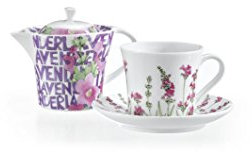 2tlg. Teeservice, Tea for One, Lavanda von ANDREA FONTEBASSO