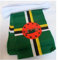 AZ FLAG - Fahnenkette Dominica 6 Meter Mit 20 Flaggen - 21x14 cm - Commonwealth Dominica Girlande Flaggenkette 14 x 21 Cm