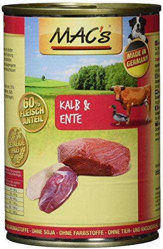 Mac's Kalb & Ente, 6er Pack (6 x 400 g)