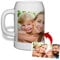 LolaPix Jarra Cerveza Personalizada con Foto. Regalos Personalizados con Foto. Jarra de Cerveza en Cerámica Blanca