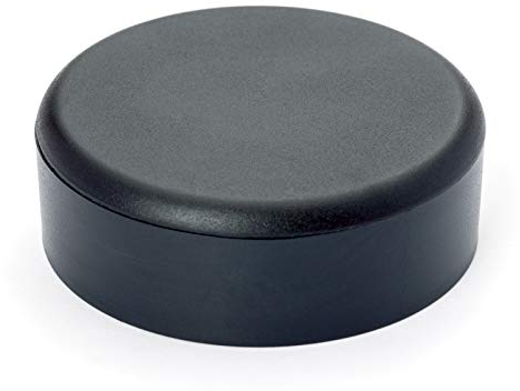 ORION LIGHTSTYLE Verteilerdose PVC Baldachin Deckendose Rosette Abzweigdose Abdeckung, schwarz, 1 Stück, rund, 70mm