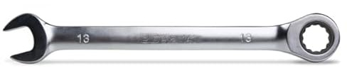 BETA 1410017 Ratchet Combination Spanners Straight 17