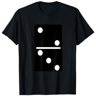 Domino Stein 2|3 Spielstein Gruppen Kostüm Fasching Karneval T-Shirt