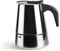 Ibili - Cafetière à Expresso Moka, 6 Tasses, 280 ml, Acier Inoxydable, Compatible avec les Plaques à Induction