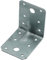 SC-Normteile | Winkelverbinder mit Sicke - 70 x 70 x 55 mm - 50 Stück - Feuerverzinkt - Lochwinkel Rippe Steg - Made in Germany