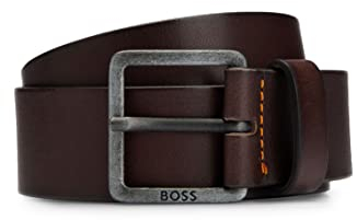 BOSS Herren jeeko_sz40 G rtel, Dark Brown202, 95 EU