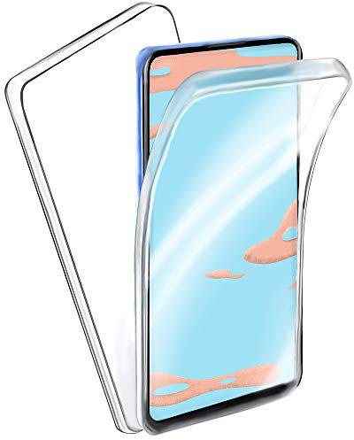 CEKA TECH Coque pour Xiaomi Redmi Note 11, Protection intégrale Avant + arrière en Rigide, Housse Etui Tactile 360 degré – Antichoc, Transparent pour (Redmi Note 11 (6,43 Pouces), Transparent)