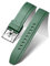 BINLUN Bracelets de Montre en Silicone à Libération Rapide 18mm 19mm 20mm 21mm 22mm 24mm Sport Remplacement Bracelets pour Montres Connectées en Caoutchouc pour Homme et Femme (21mm, Vert)