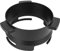Embudo dosificador de café de 54 mm, accesorios de café espresso, anillo dosificador de metal de aluminio para portafiltro Sage Breville, color negro, manos libres