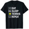 Eat Sleep Tennis Repeat T-Shirt
