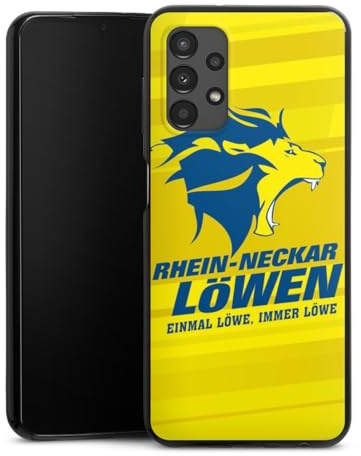 DeinDesign Slim Case extra dünn kompatibel mit Samsung Galaxy A13 4G Silikon Handyhülle schwarz Hülle Offizielles Lizenzprodukt RNL Rhein-Neckar-Löwen