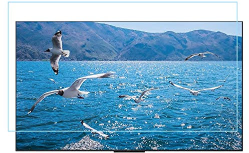JQZWXX Frosted Anti Glare/Anti Blue Light/dustproof TV Screen Protector, 40-65 Inch Filter Film, Protect Your Eyes for Samsung, Hisense, Sharp, Sony, Lg Etc / 65in1429x804mm