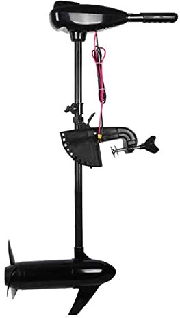 FJAUOQ Moteur éLectrique ExtéRieur Cruise 120lbs Thrust Moteur éLectrique avec Indicateur De Batterie LED Bateau De PêChe éLectrique ExtéRieur,24v 100lbs