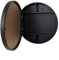 Armoires de Toilette Miroir de Salle de Bain avec étagère Toilette Maquillage Dressing Miroir de Salle de Bain Rond Tenture Murale (Color : Black, Size : 60 * 60 * 13cm)