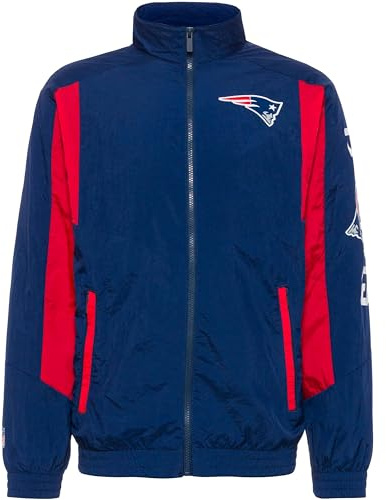 Fanatics Herren Trainingsjacke NFL New England Patriots athletic navy-athletic navy-athletic red-athletic red M