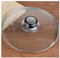 MIFAH Tempered Glass Lid Designed to Fit All Frying Pans Dishes Saucepans Universal Glass Lid Different Sizes (32CM LID WITH 2 KNOBS)