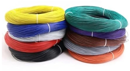 5/10 m UL1571-Draht, 32, 30, 28, 26, 24, 22, 20, 18, 16 AWG, elektronisches Kabel, PVC-isolierte, verzinnte Kupfer-Umwelt-LED-Leitung(Color:Black,Size:5 METERS_26AWG)