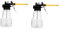 CRILSTYLEO 2 Pièces huileur huileur Pompe de Transfert d'huile pulvérisateur d'huile Baril gaz Distributeur Huile Oil Dispenser huileur de Pompe de Voiture bidon d'huile Automobile Plastique