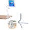 ZQuintuplian 2Pcs Tablet Holder, White Tablet Stand For Reading In Bed Beautiful and Practical Stand for Bed white Gooseneck Flexible Arm Clip Tablet Mount Suitable for Families Offic