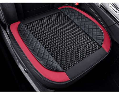 WACDXST Auto Sitzkissen, für Mini One/Cooper/Cooper S/Clubman Sitzauflagen Vorne Gegen Schwitzen Anti Rutsch Autositzschoner Atmungsaktiv Universal,A