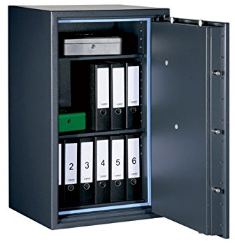 FORMAT Tresorbau Papiersicherungsschrank Paper Star Duplex Pro 2, Graphitgrau