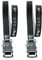 ZEFAL Zefal Unisex – Erwachsene 2701800500 Pedalriemen, schwarz, 10 x 2 x 2cm